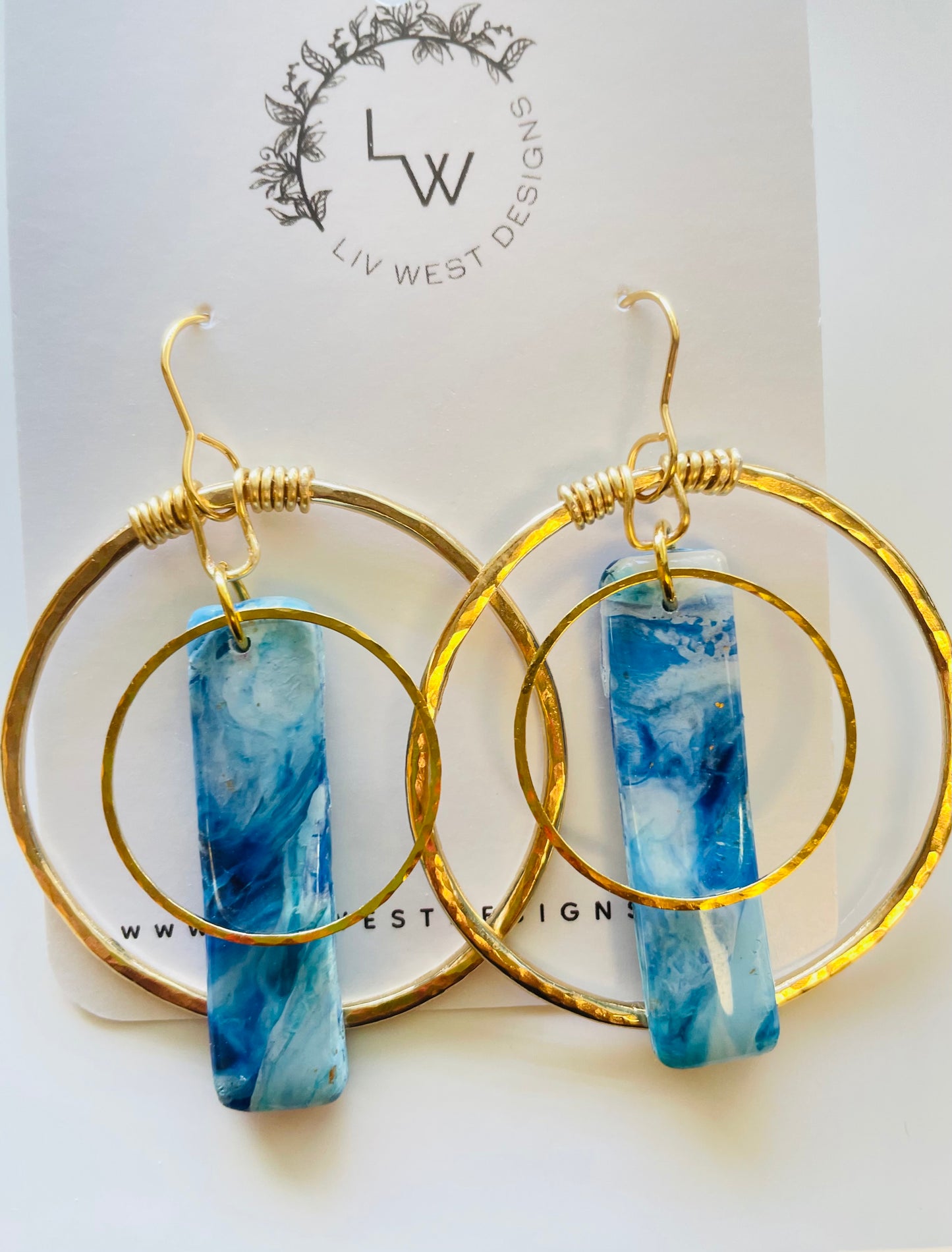 Ocean Vibes Hoop Earrings