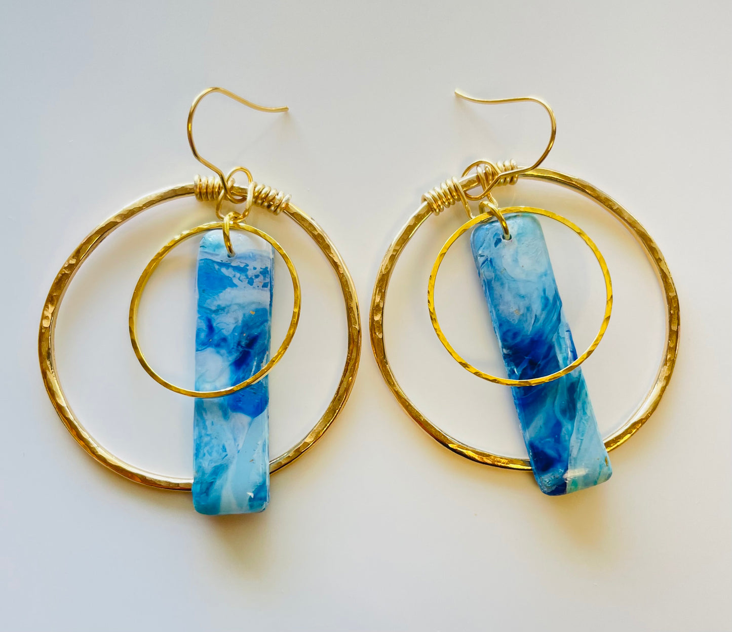 Ocean Vibes Hoop Earrings