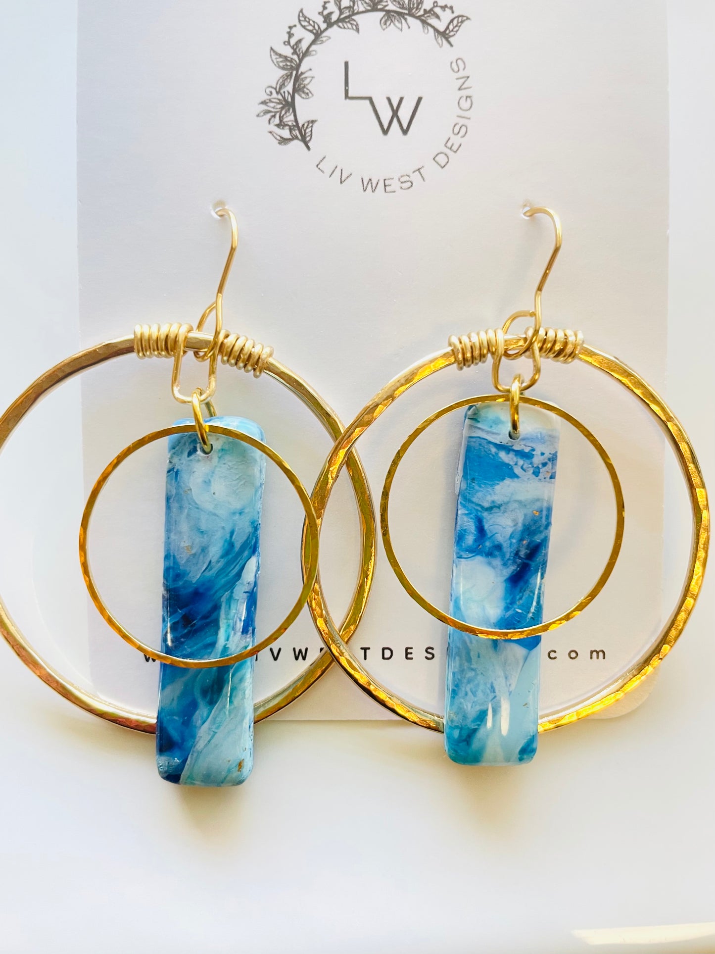 Ocean Vibes Hoop Earrings