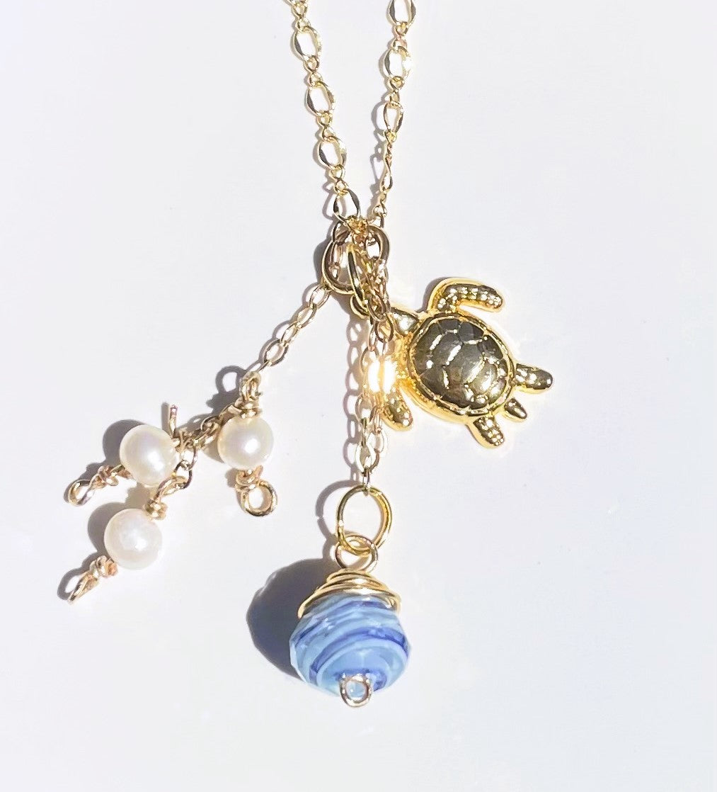 Ocean Vibes Turtle Necklace